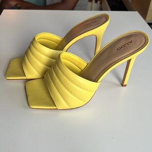 Aldo Neon Mule Heels